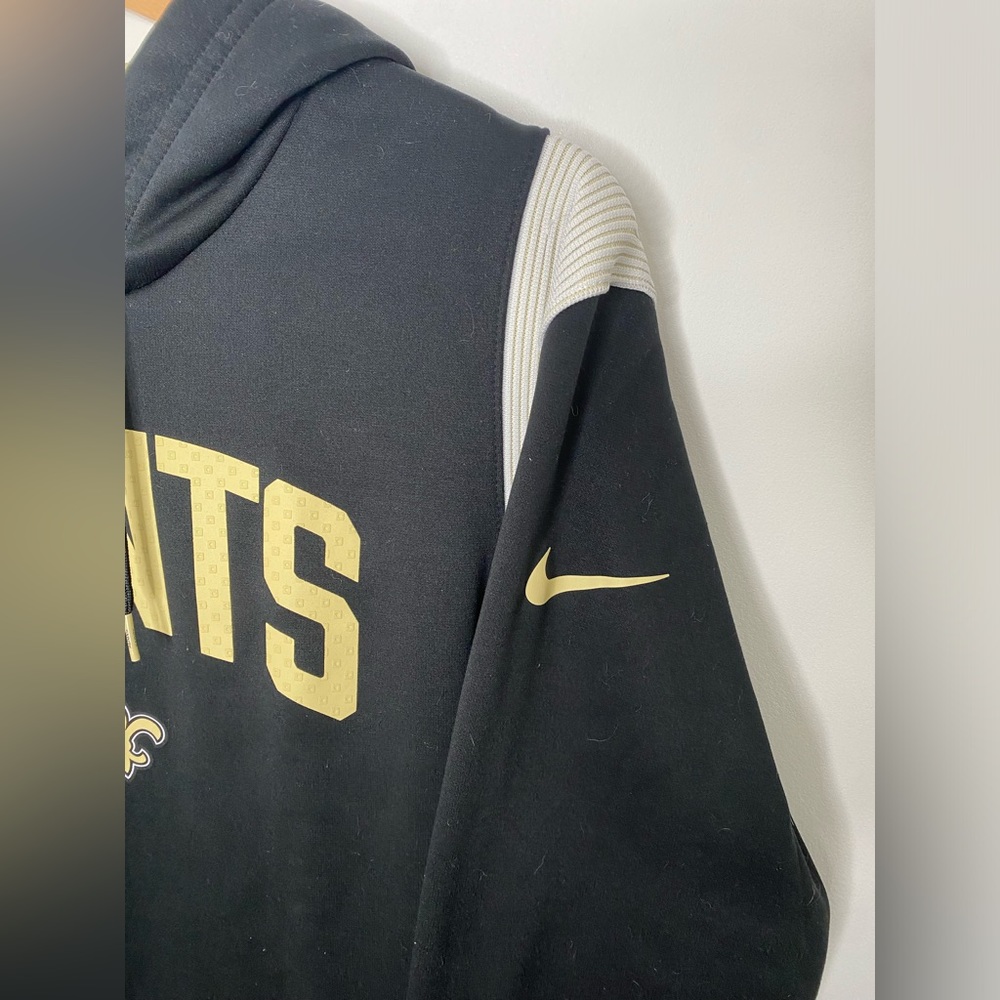 New Orleans Saints Nike NFL On-Field Hoodie, Size XL - Picture 3 of 7